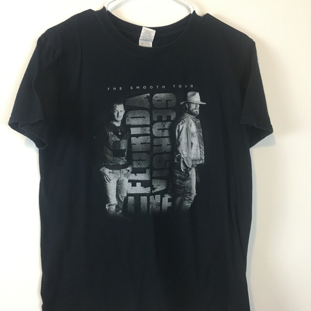 Florida Georgia Line Graphic Tee The Smooth Tour Size M